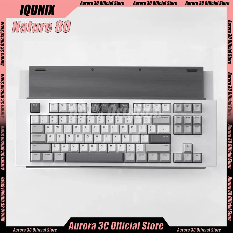 

IQUNIX Nature 80 Super Mechanical Keyboard Kit Wireless Keyboard Kits 3mode 87keys Aluminium Hot Swap Rgb Light Gaming Keyboards