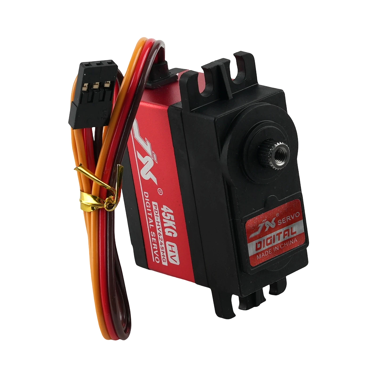 JX Servo PDI-HV6245MG 45KG HV High Torque Metal Gear Wasserdichte Digitale Servo Für RC Auto Crawler RC Boot Hubschrauber modell Teile