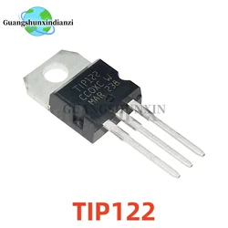 10PCS 100% NEW TIP122 NPN TIP127 Transistor TO-220 5A 100V 2W Best Quality In Stock