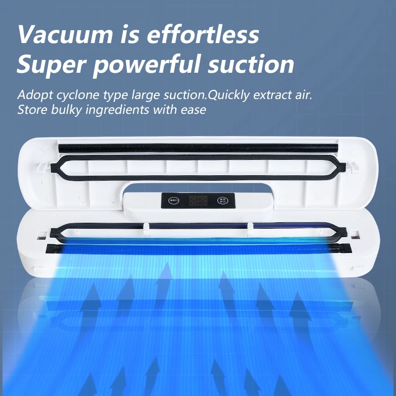 1 PCS Food Vacuum Sealer Vacuum Sealer Packaging Machine Machine Automatic Household For Food EU Plug