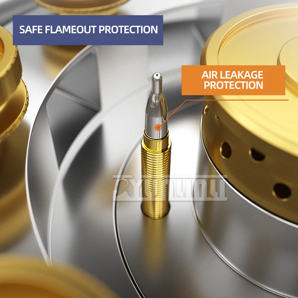 

Энергосберегающие варочные панели Estufas, газовая плита из нержавеющей стали, кухонная одноместная настольная прокладка, защита от пламени