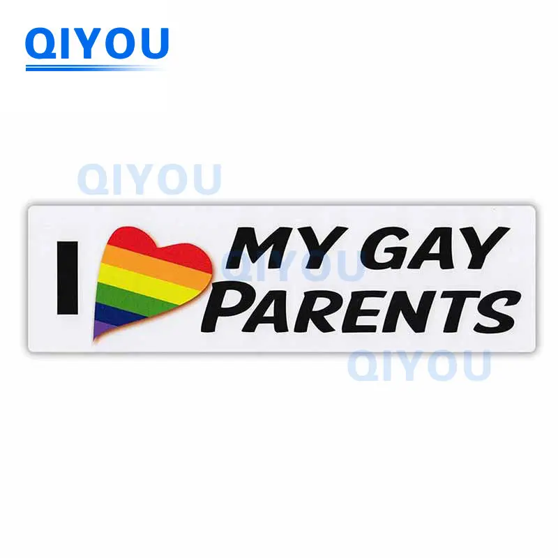 Creative Decoration I Love Gay Porn Vinyl Car sticker Suitable for Car Fuel Tank Covers Laptop Die-cut Reflective PVC Decal