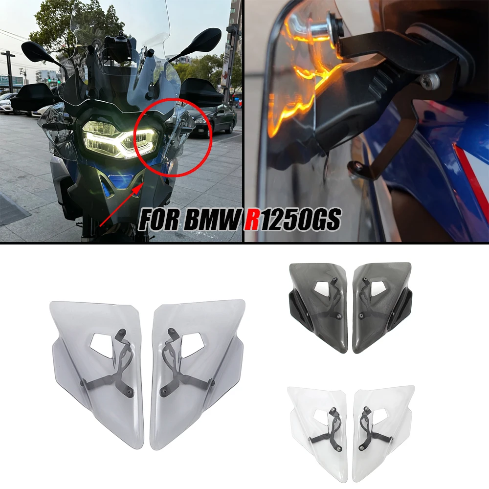 

Motorcycle Turn Light Windshield Side Rectifier for BMW R1200GS R1250GS LC ADV F750GS F850GS Spoiler Accessories 2013-2023