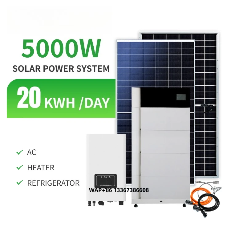 كاملة 1kw إلى 5000w نظام الطاقة الشمسية خارج الشبكة مجموعة المولدات الضوئية لنظام المنزل 3kw مع تخزين 10kwh #1