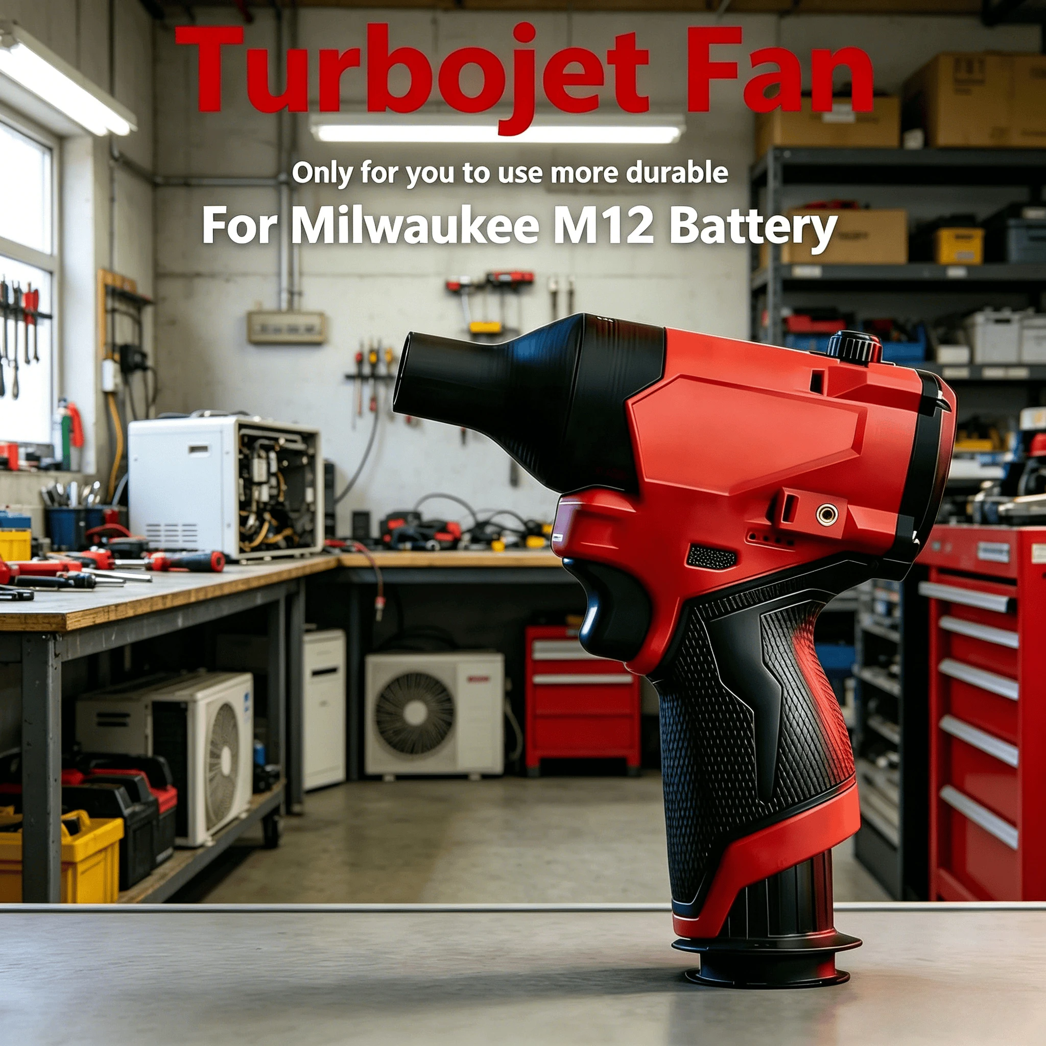 

For M12 Cordless Blower & Air Duster - Brushless Turbojet Technology car wash gun