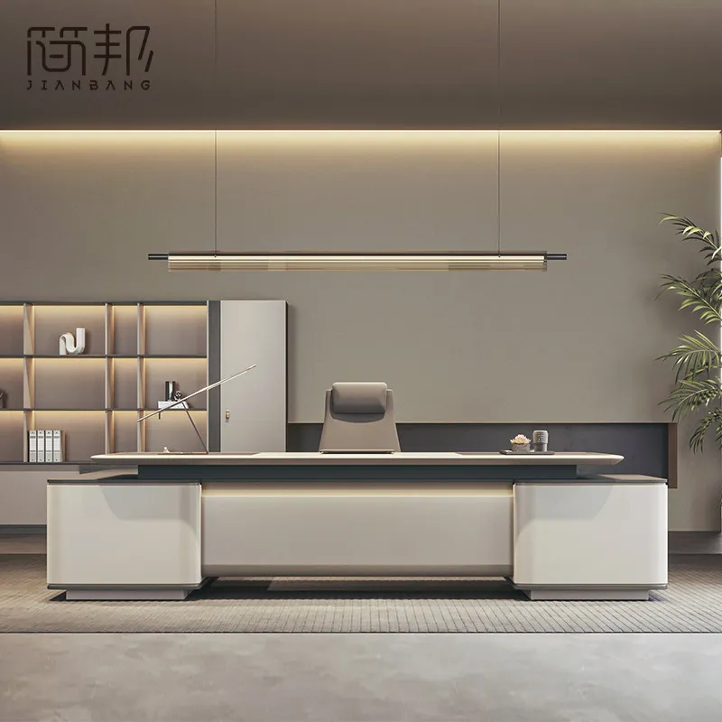 Light luxury high end modern and upscale furniture room offices office desks and workstations Room desks computer desk