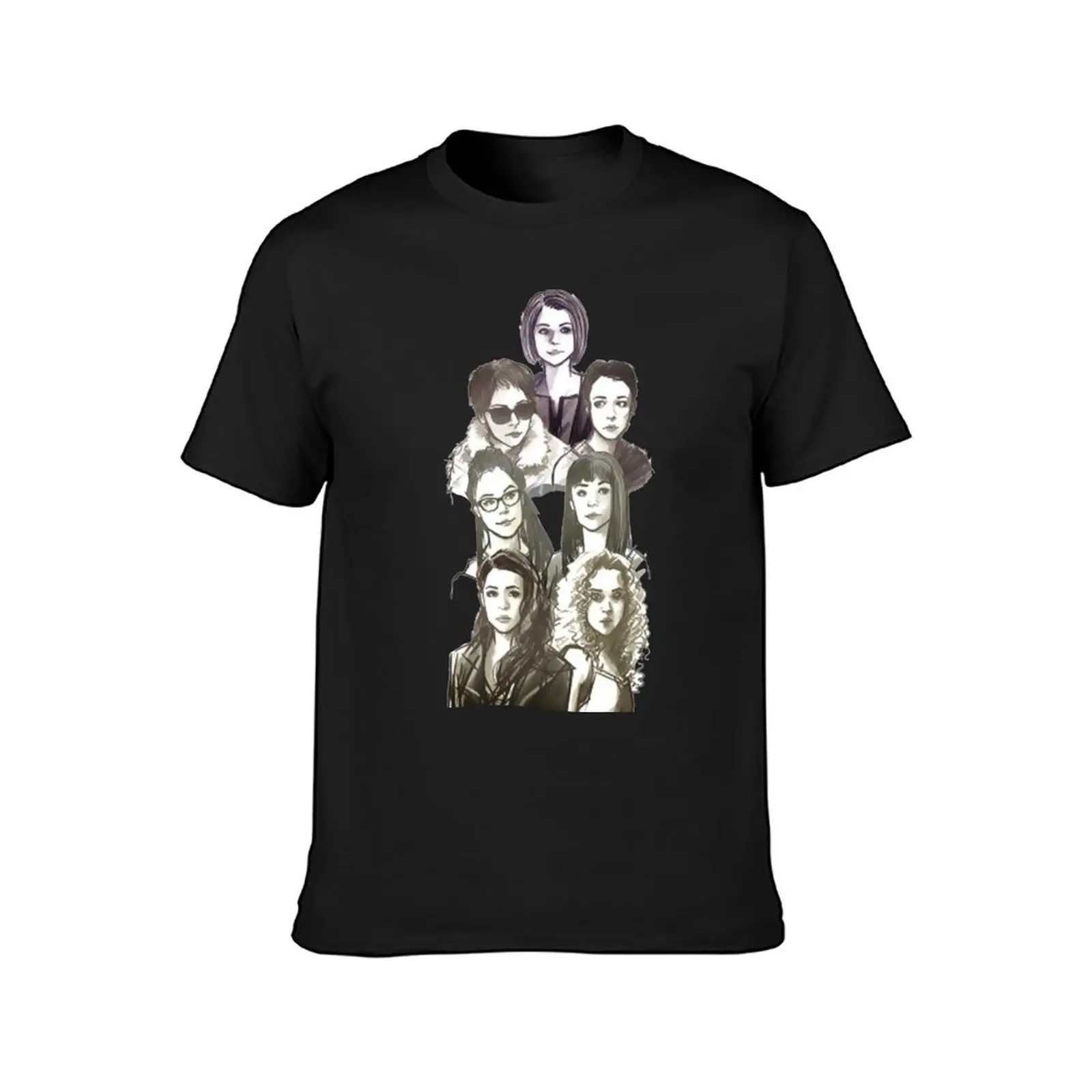 T-shirt Orphan Black pour homme, haut à la mode, sublime, poids lourd