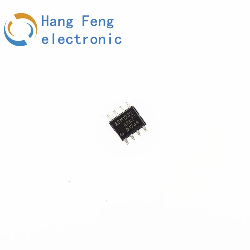10PCS new original ADM1232ARNZ 1232ARNZ Mark ADM123 package SOP-8 monitoring and reset chip