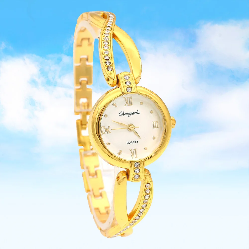 Luxury Brand Women's Watch Stainless Steel Bracelet Quartz Movement Dress Watch Reloj Mujer Clock