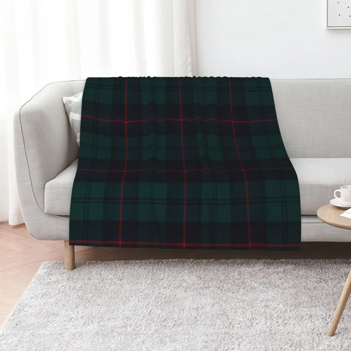Armstrong Scottish Tartan Throw Blanket for babies Sleeping Bag For Baby Weighted Loose For Sofa Thin Blankets