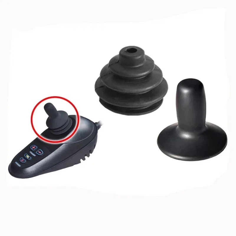 Silicone Universal Wheelchair Remote Control Handle Dust Cover Electric Wheelchair Joystick Button CoverLight Smooth EasyInstall