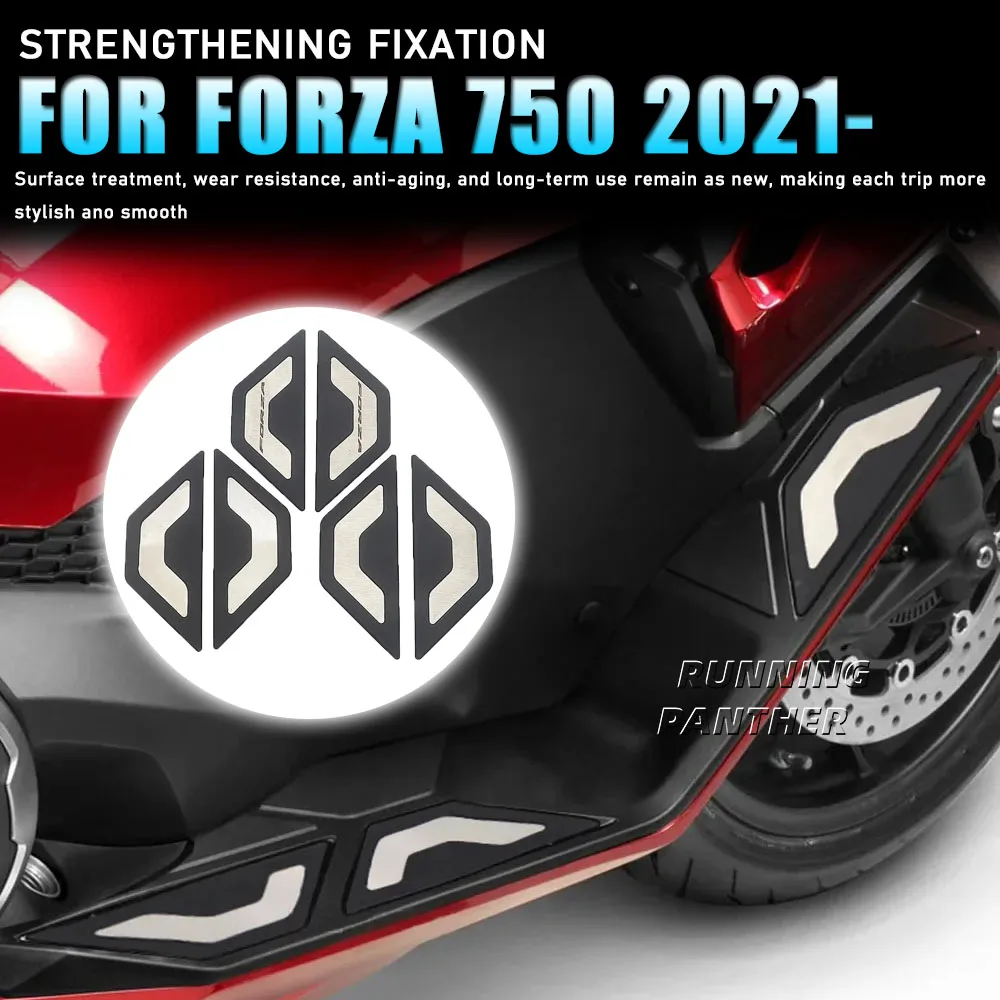 

Driver Pedals Driver Footrest Footboard Foot Pad Peg Pedal For Honda FORZA750 Forza 750 2021 New Motorcycle Accessories