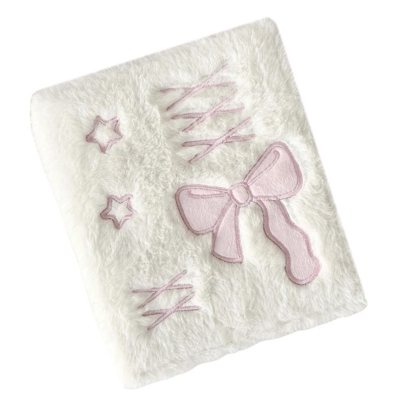 Plush Photocard Binder Refllable Photo Binder Album 6 หลุมล้าง Photo Sleeve