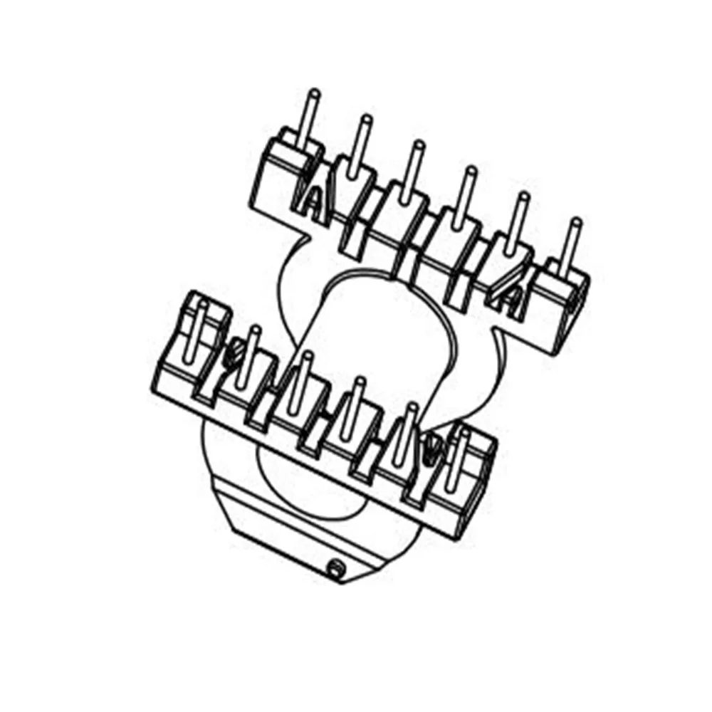 high frequency transformer  ER2828 EC2828EER2828  horiztional 6+6 pin 12P Bobbin + magnetic core PC44 8sets/lot free shipping