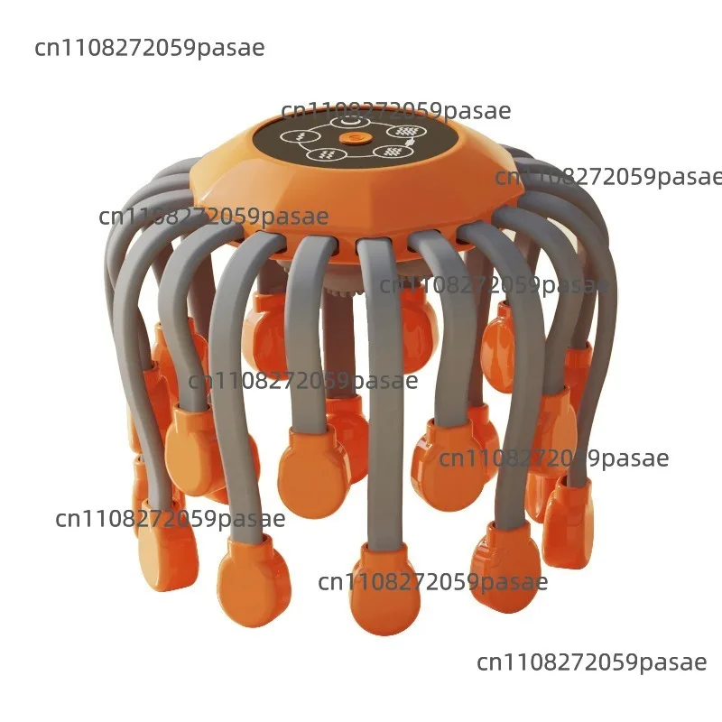 Electric Massager - 20-finger Eight-limbed Fish-shaped Massager - Acupoint Massager - Stress Reliever Device