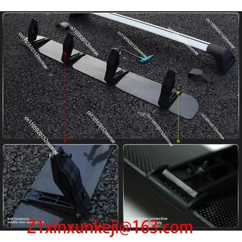 Roof Spoiler, Guide Plate, Silent Universal Wind Noise Reduction, Car Luggage Rack Frame, Car Crossbar Platform, Wind Deflector