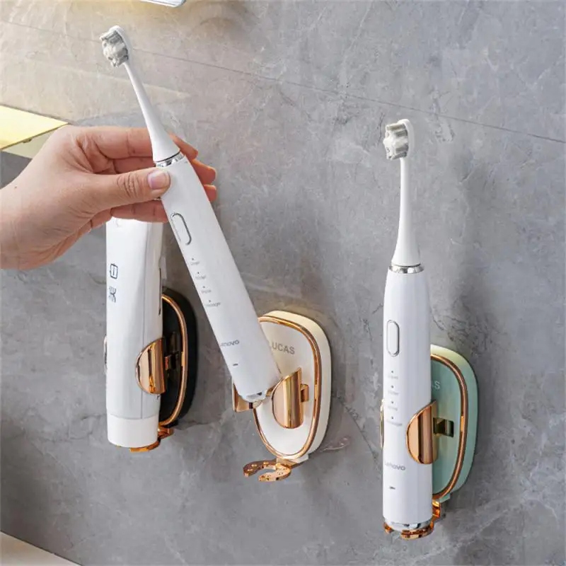 Electric Toothbrush Holder Wall-mounted Punch-free Home Adjustable Gravity Induction Bathroom Toothbrush Storage Rack