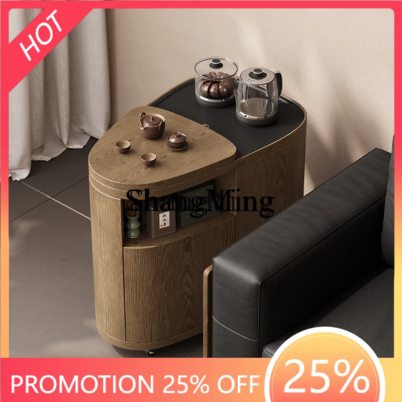 FG good-looking new movable tea table modern simple home living room side tea cabinet small tea table