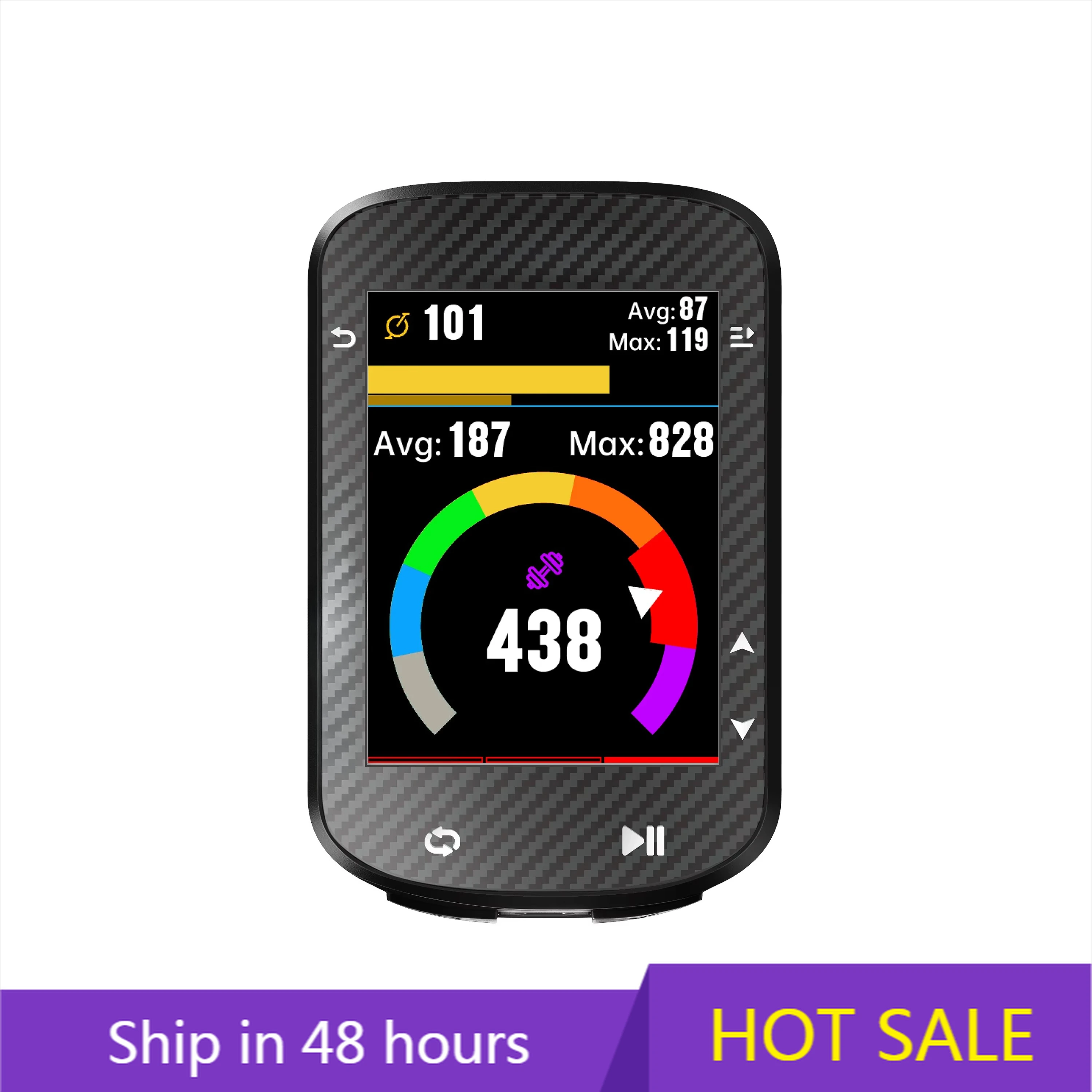 

POWER LEAPIGPSPORT BSC300 BSC 300 Bike GPS Computer Cycling Wireless Speedometer Color Screen Map Navigation Offline Map Bicycle