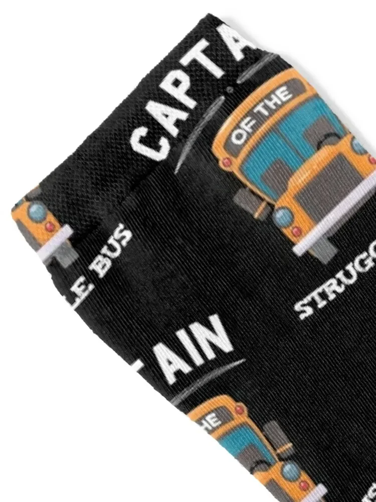 Captain of the Struggle Bus Socks new year funny gift Men's Socks Luxury Women's