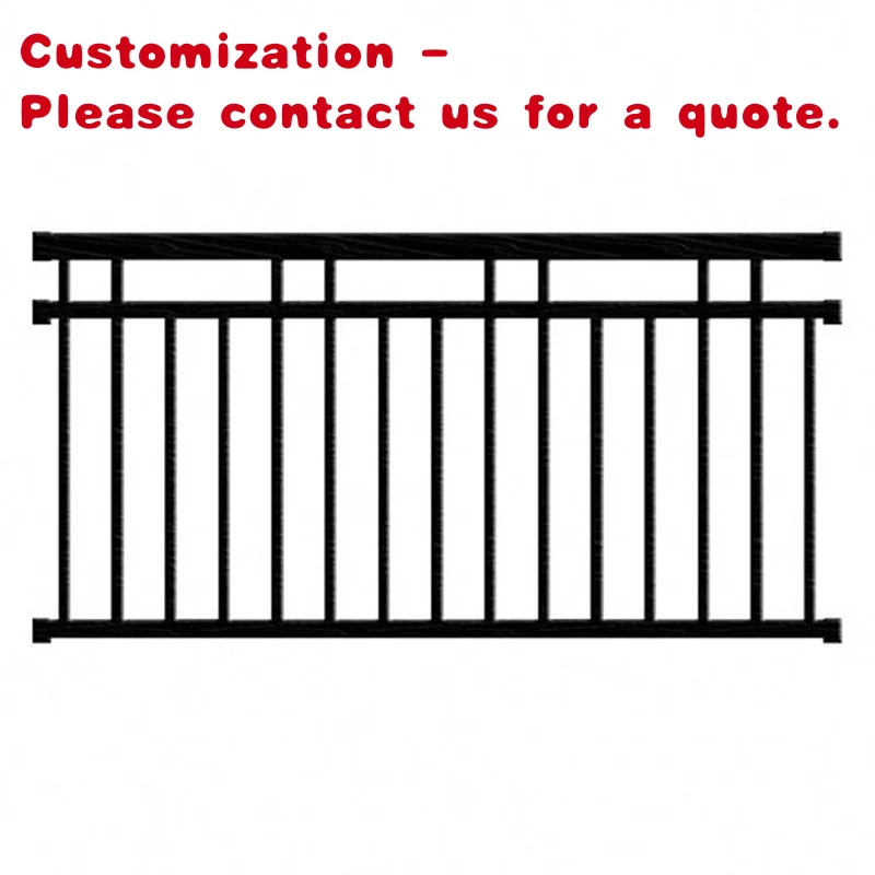 

custom.Door to Door Indoor Outdoor Metal Fence 304 316L Stainless Steel Handrail Stairs Balcony Staircase Handrail