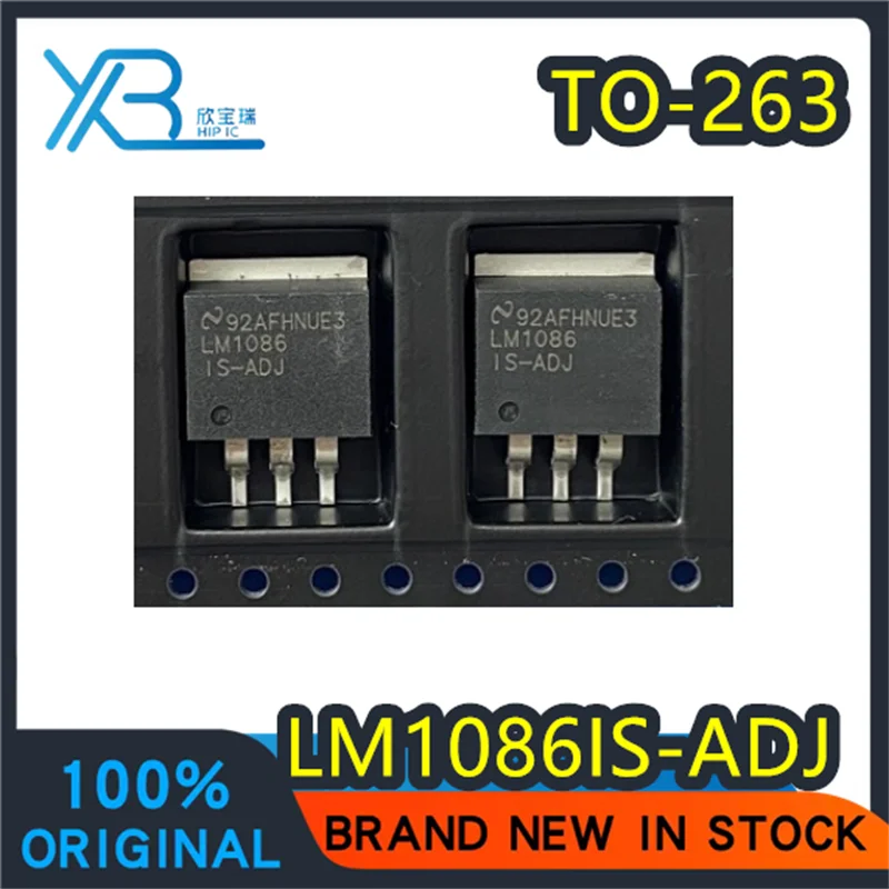 

(10/50 pieces) LM1086IS-ADJ LM1086IS TO-263 Brand new original 1.5A low dropout positive voltage regulator chip in stock