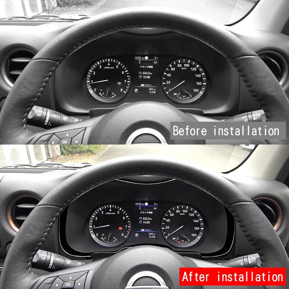 FOR NISSAN NV350 CARAVAN 2024 2025 Central Control Dashboard Instrument Screen Meter Decoration Cover Trim Interior Accessories