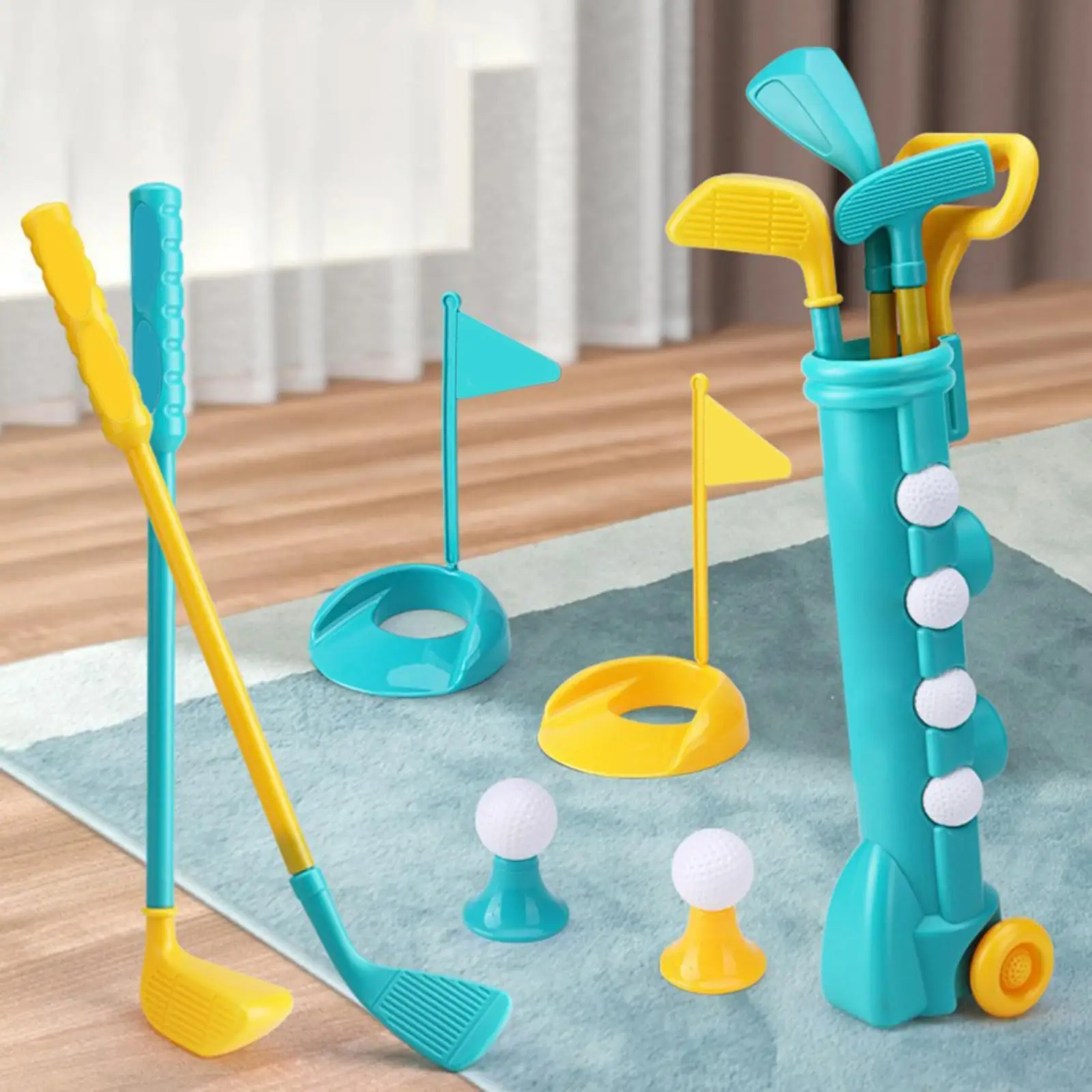

Clubs Set Parent Child Educational Activities Outdoor Sports Game Toy Game Outdoor Sports Golf Clubs Accessories