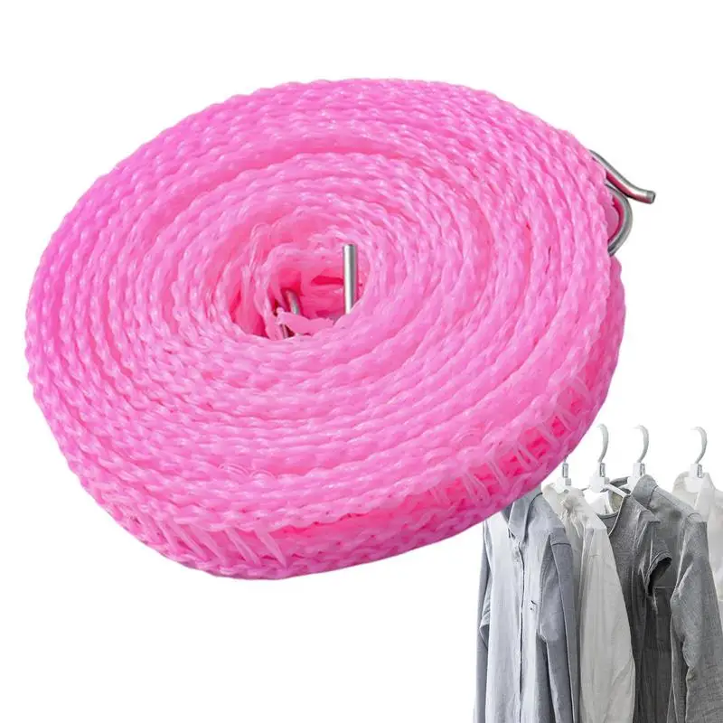 

Travel Clothesline 16ft RV Non Slip Windproof Clothesline For Campers Travel Laundry Rope For Drying Clothes In Hotel For Home