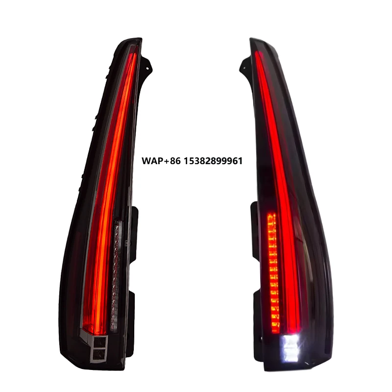 

YU GUANG for Cadillac Escalade 2007-2014 Sportback Dynamic Signal LED Tail Lamp Red Lens Color Car Lights Stop Brake Reverse