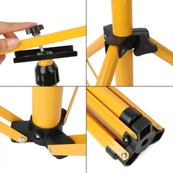 Soporte para objetivo de tiro con arco triangular retráctil de hierro