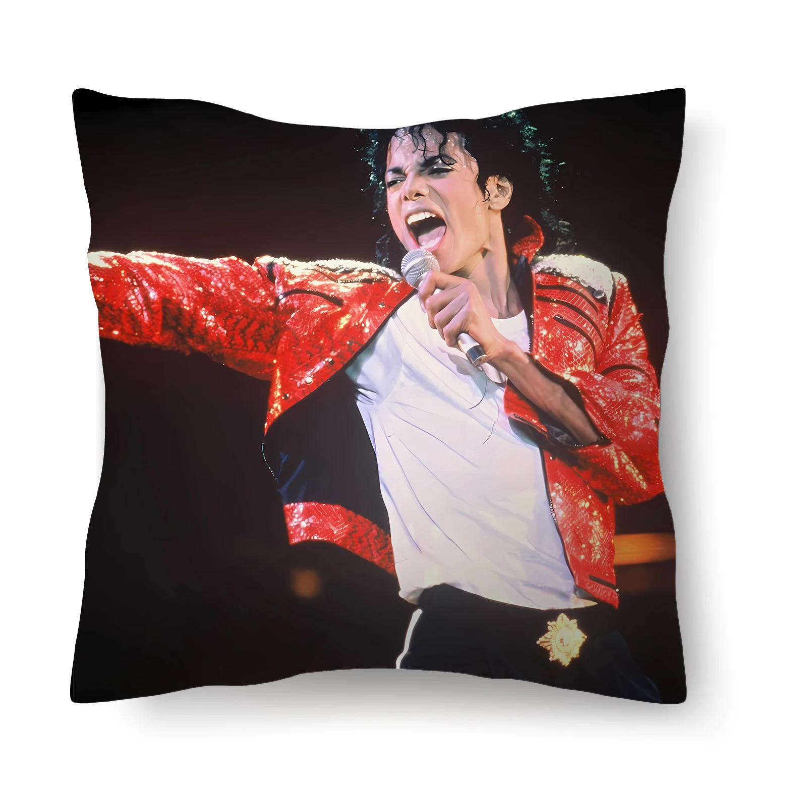 Michael Jackson Pillowcases Cartoon Anime Kawaii Pillow Covers Cute Pillow Cases MEN Bedroom Room Home Decoration Birthday Gift view 4