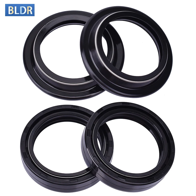 41x54x11 Front Fork Suspension Damper Oil Seal 41 54 Dust Cover For Harley Davidson FXSTD 1584 Softail Deuce FLD 1690 Switchback