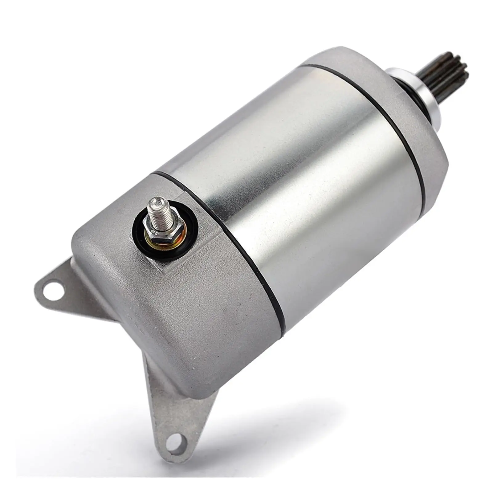 Starter Motor 4VR-81800-00 Compatible with Yamaha XV400 XV500 XV535 XVS400 XVS650 3JB-81800-01 3JB-81890-00 22U-81800-60