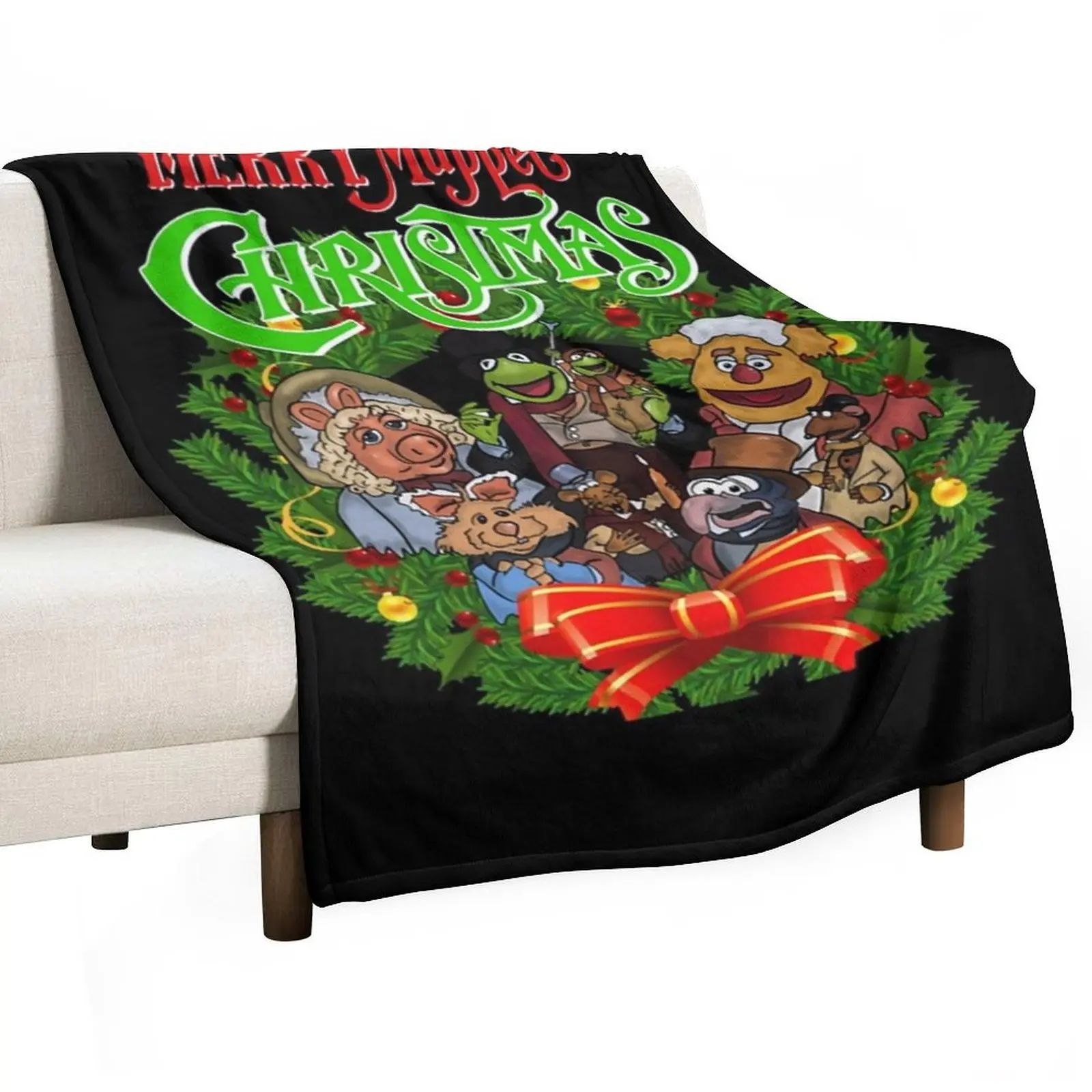 The muppet christmas carol Throw Blanket Beautifuls Decorative Throw for babies Weighted Beach Blankets