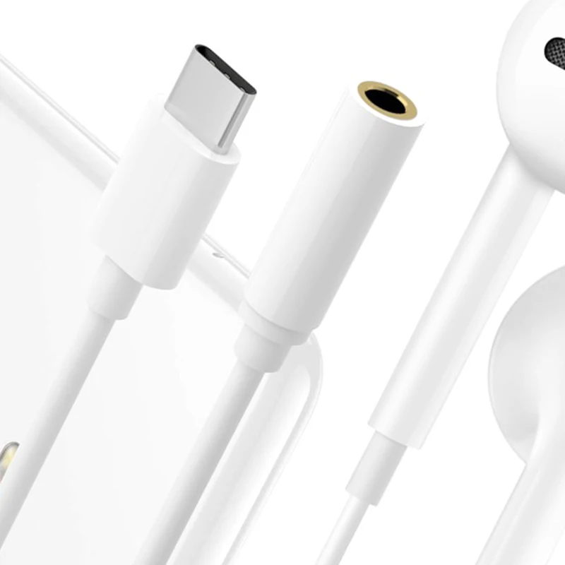 1Pc หูฟังอะแดปเตอร์สำหรับ Oneplus โทรศัพท์ Android Usb Type C ถึง3 5 Mm หูฟังแจ็คสายเคเบิลอะแดปเตอร์เสียง splitter
