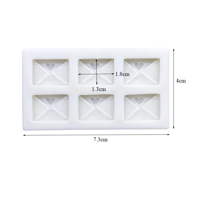 Heart Letter Silicone Cake Baking Mold Sugarcraft Chocolate Cupcake Resin Tools Fondant Cake Decorating Tools