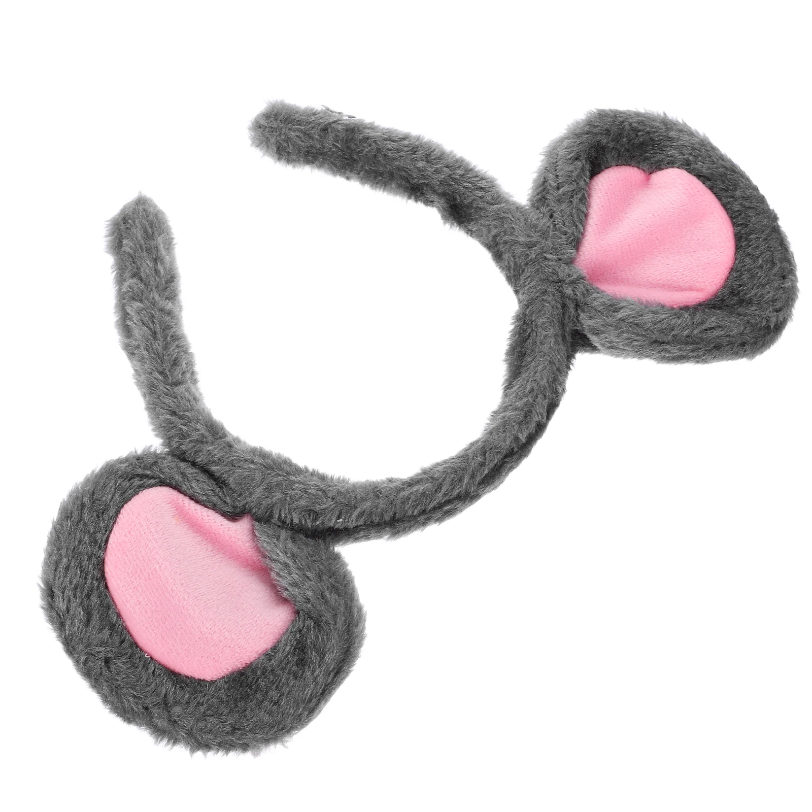 Animal Headgear Mouse Costume Headband Ears Hair Hoop Outdoor Accessories Fabric Cosplay Child