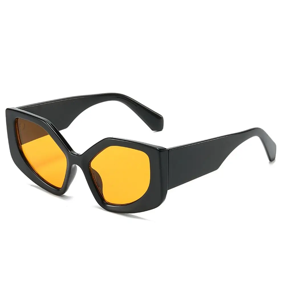 

Fashion Oversized Cat Eye Sunglasses UV400 Colorful Female Punk Shades Irregular Eyewear for Women & Men