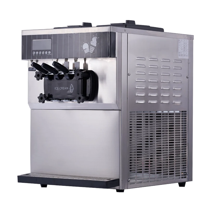 25~28L/H Soft serve ice cream machine ice cream cone making machine