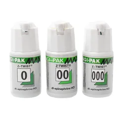 1 Bottle Dental Thread Disposable Gingival Retraction Cord Green Knitted Cotton Gum Line Dentist Materials Tool Size 0 00 000