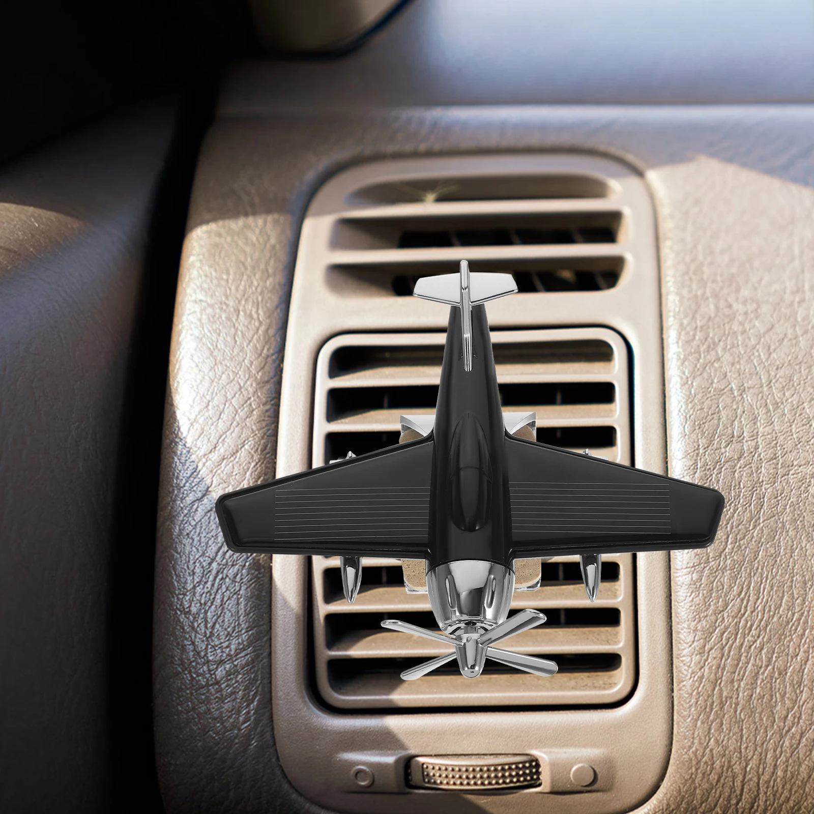 

Creative Helicopter Shape Air Freshener Solar Powered Aromatherapy Diffuser Auto Dashboard Decoration Interior Car Accessories