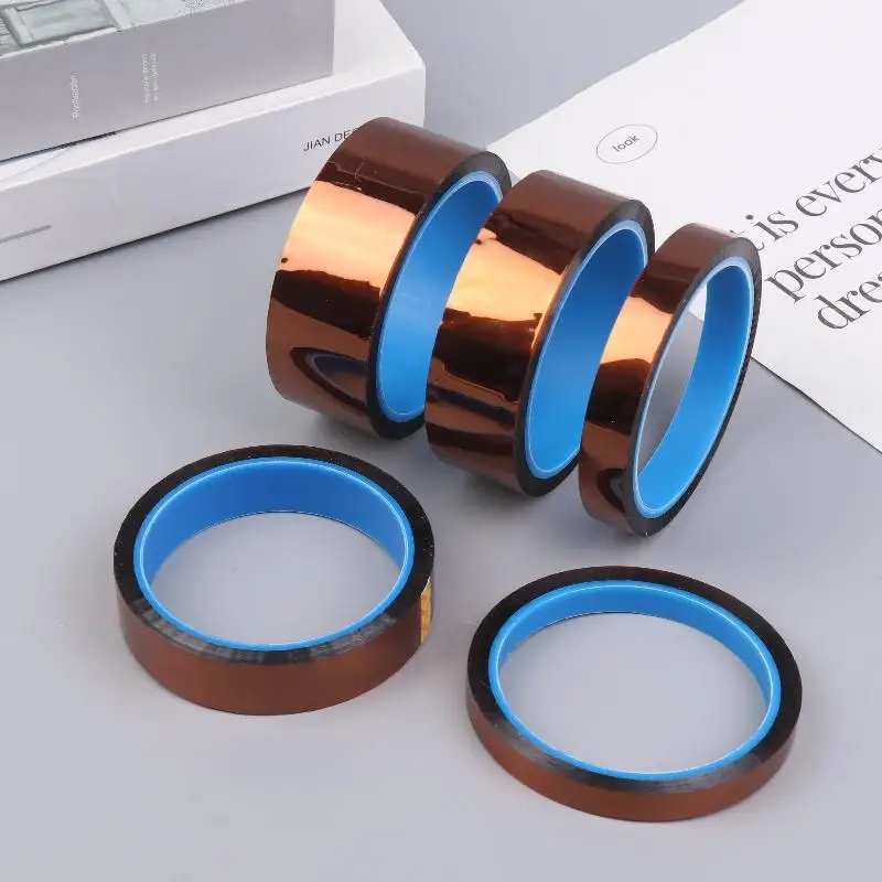New 10/15/20/30/35mm Tape 400°C High Temperature Heat Resistant Thermal Insulation Tape For BGA Soldering PCB Repair