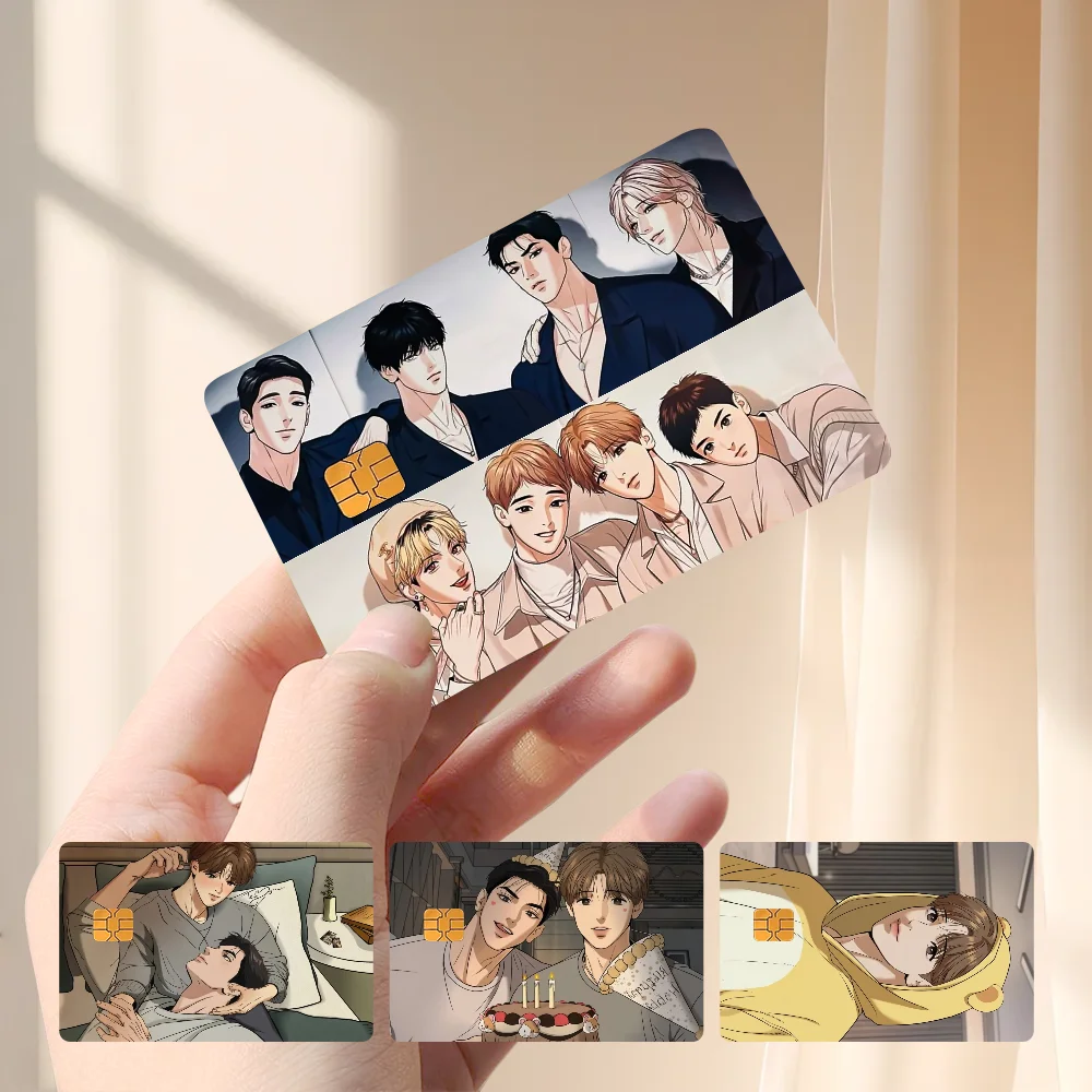 Anime Jinx BL Alex ComicS Card Stickers Credit Card Protector Stickers Resist Scratches And Abrasions