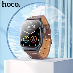 HOCO Y17 2.03 inch Smart Watch Touch Countrol Screen Business Casual Design Heart Rate Monitor Sports Smartwatch For Men Women