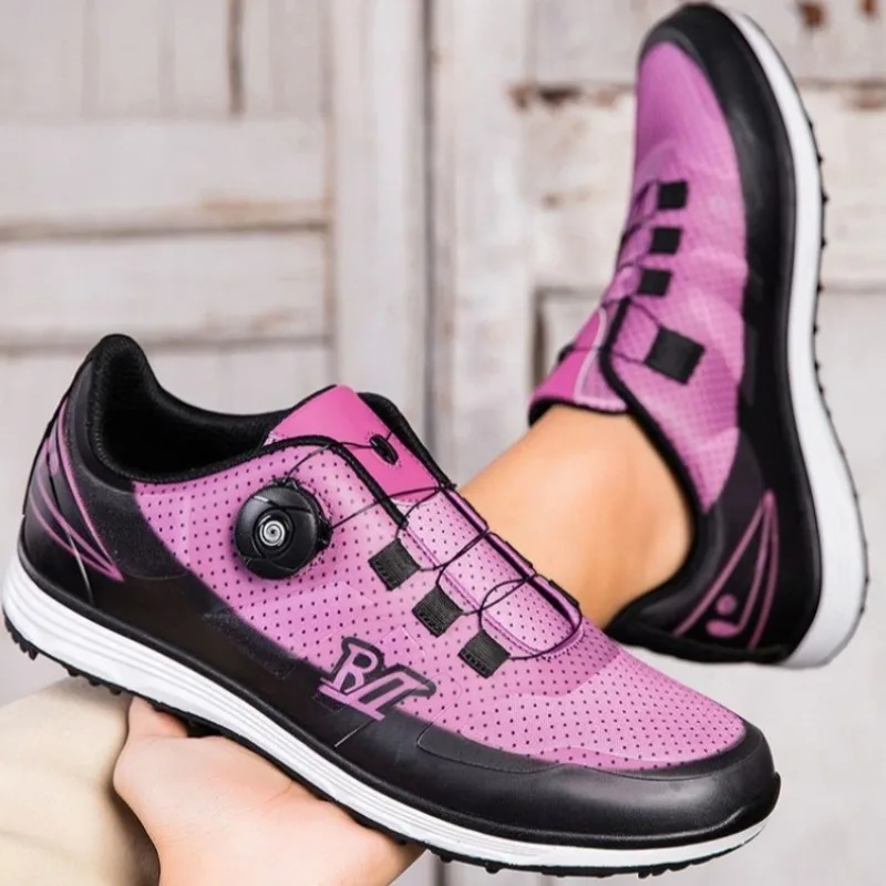 

2026 New Luxury Golf Shoes for Men Anti-Slippery Golf Training Shoe Unisex Athletic Shoes For Men Hasp Gym Sneakers For Mens