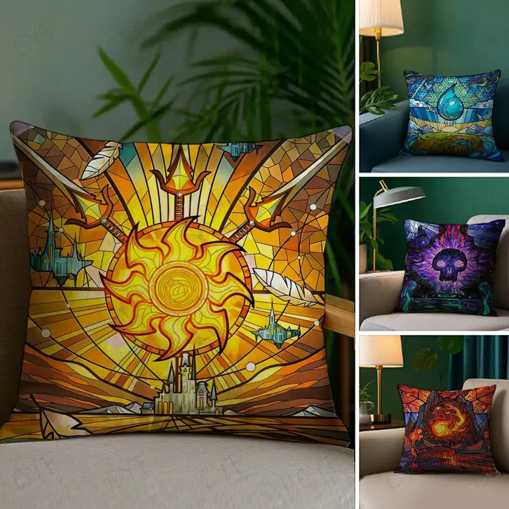 

M-Magic The G-Gathering Game Anime Pillow Case Custom Printed Brushed Fleece Pillow, Baby Skin-Touch, Eco-Friendly Dye-Sublimati