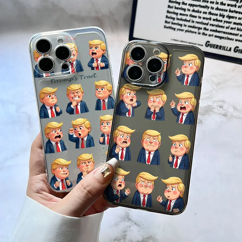 Sense Of Fun Cartoon Blond Hair Gentry Phone Case For iPhone 16 15 14 13 12 11 Pro Max XR XS MAX 78Plus Y2K Anti Fall Back Cover