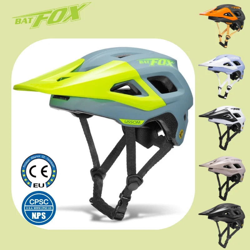 

Велосипедные шлемы BATFOX MTB для детей, подростков, BMX, самокатов, кроссовых велосипедов, размер S, для мальчиков и девочек, полушлем для юниоров.