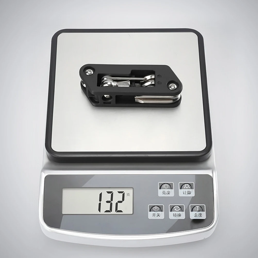 

Для велосипедов для езды на велосипеде Инструмент 10-в-1 Велосипедный инструмент Ремонт на открытом воздухе Набор инструментов для ремонта велосипеда 10в1 Шестигранный ключ Компактный дизайн